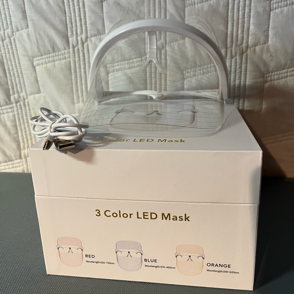 3color LED face mask